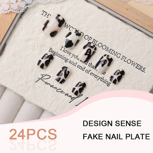 <span class=keywords><strong>Ongles</strong></span> artificiels faits à la main de haute qualité à <span class=keywords><strong>prix</strong></span> de gros avec colle, OEM ODM, étiquette privée, <span class=keywords><strong>faux</strong></span> <span class=keywords><strong>ongles</strong></span> - Product Image 2