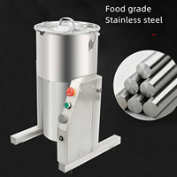 Industriële automatische 16L pasta verwerkingsmachine voor groenten, fruit, chili, aardappel, puree, mango, tomatenpulp.