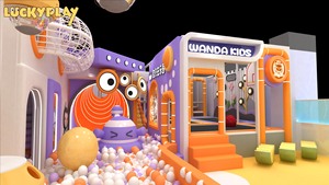 LUCKYPLAY - Toboganes de Espuma y PVC para Interiores, para Espacios Comerciales, Tamaño Personalizado, Alta Capacidad - Product Image 2