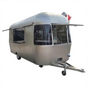 รถขายอาหารเคลื่อนที่ รถขายโอ๊คโตปุสบอล รถพ่วงธุรกิจอาหารริมทาง รถขายไอศกรีม ขนมขบเคี้ยว ตัวเลือกสแตนเลส ใช้งานง่าย - Product Image 1