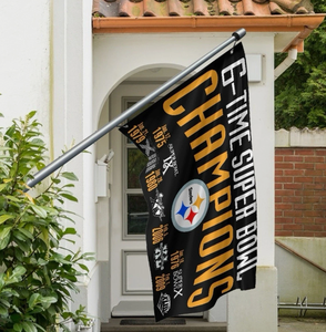 Bandera Personalizada de los San Francisco 49ers, 5 Campeones del Super Bowl, Bandera Decorativa de Alta Calidad de Poliéster para Interiores y Exteriores - Product Image 6