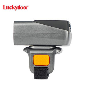 Mini <span class=keywords><strong>lecteur</strong></span> de codes à barres petit <span class=keywords><strong>lecteur</strong></span> de codes de <span class=keywords><strong>doigt</strong></span> sans fil 2.4g scanner d'anneau pour tablette de téléphones Android Ios - Product Image 4