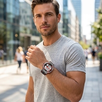 Reloj Inteligente Deportivo Unisex Personalizado de Fábrica OEM, AMOLED, Tarjeta SIM, Llamadas por BT, Monitor de Salud, Resistente al Agua IP65, Empaque con Logotipo Personalizado