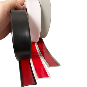 Bordatura a forma di U morbido Gel di silice autoadesivo impiallacciatura bordo fasciatura paraurti protezioni, bordo contatore per la riparazione dell'armadio, Furn - Product Image 5