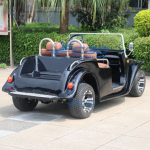 Voiture électrique classique blanche personnalisée, artisanat spécial, 4 roues, style rétro, en vente – Meilleures ventes - Product Image 4