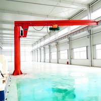 Grue à flèche électrique à rotation continue à 360 degrés efficace avec télécommande pour une utilisation industrielle en entrepôt et dans la construction