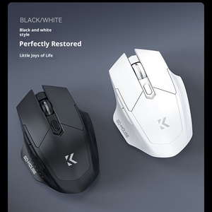 Lightweight Dual Mode <b>Wireless</b> <b>Mouse</b>, Blue Tooth 2.4G <b>Rechargeable</b> Silent Gaming Office <b>Mice</b> - Product Image 2