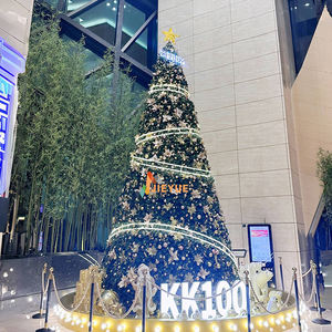 Di alta qualità in piedi illuminazione a LED albero di natale grande acquisto a prezzi di fabbrica decorazioni natalizie forniture Premium albero di natale - Product Image 4