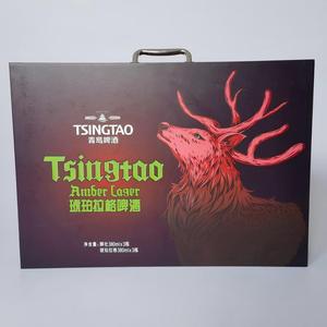 Caja <span class=keywords><strong>de</strong></span> <span class=keywords><strong>Regalo</strong></span> para Cerveza, Personalizada, al por Mayor, <span class=keywords><strong>de</strong></span> Papel Rígido, para Almacenamiento <span class=keywords><strong>de</strong></span> Bebidas, Ideal para Regalos Navideños - Product Image 2