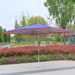 Sombrillas Anti-UV Coloridas al por Mayor, Sombrilla Personalizada para Playa, Jardín y Exteriores - Product Image 1