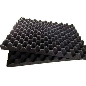 แผงโฟมอะคูสติก 5 ซม. สีดำ 1 ตารางเมตร วัสดุดูดซับเสียงสำหรับผนังเพดานโฮมสตูดิโอลดเสียงรบกวน - Product Image 1