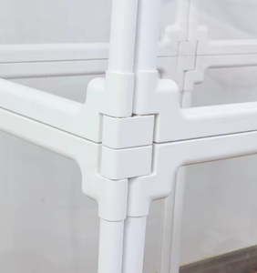 Clôture pour chat de compagnie en ABS, matériau <span class=keywords><strong>PET</strong></span>, <span class=keywords><strong>cage</strong></span> de sécurité entièrement transparente pour une utilisation en intérieur, balcon, avec installation facile, enclos pour animaux de compagnie - Product Image 6