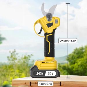 Sécateur sans fil 20V sans balais, outil de coupe de jardinage pour bois, cisailles d'élagage CP-20AE-2, sécateur sans fil sans balais - Product Image 2