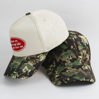 Casquettes de camouflage Real Tree personnalisées avec broderie Grorras en gros pour hommes, casquettes de camouflage vintage vieillies, casquettes de camouflage mousse