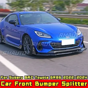 ชุดแต่งรอบคันสำหรับ Subaru BRZ Toyota GR86 ปี 2022-2024 ชุดแต่งกันชนหน้าสีดำเงา สไตล์ DC พร้อมลิ้นกันชนหน้า อุปกรณ์ตกแต่งรถยนต์ - Product Image 2