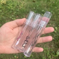 Récipients vides de brillant à lèvres 5ml 6ml, emballage de baguettes de rouge à lèvres, bouteille à lèvres avec logo personnalisé et boîte