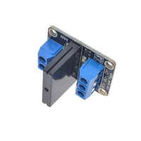 Relay 5V 1 2 4 8 Saluran S-S-R Modul Relay Solid State Tingkat Tinggi Rendah 250V 2A