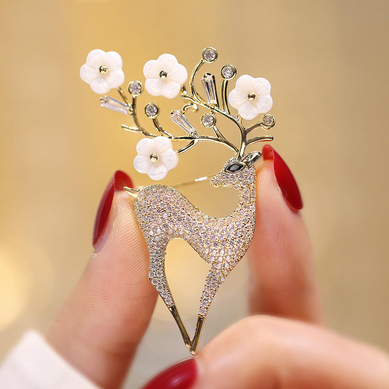 X4344-1-235 coquille naturelle en or 18K