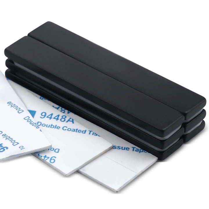 Rectangular Block N42 Neodymium Self Adhesive Backed Super