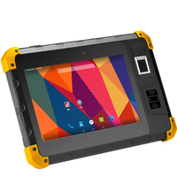 Tablette PC industrielle Android 8 pouces Mtk Octa Core Gps Scanner Biométrique Empreinte digitale Nfc Tablette robuste