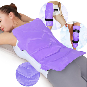 Reusable Full Back Ice Pack Large Gel Ice Wrap for Back Discomfort Fatigue Pain Relief Cold Compression Cold Therapy Ice Pack