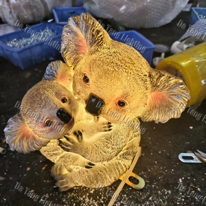 Sculpture lumineuse Koala australien pour les zoos, les parcs, les centres commerciaux, les stations balnéaires et les expositions d'attractions en plein air - Product Image 5
