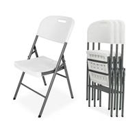 Chaises pliantes modernes en métal robustes et personnalisables à prix abordable pour écoles, parcs, villas, événements de mariage - Portables et empilables pour l'extérieur