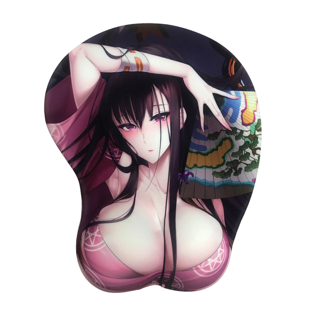 3D Desk Pad Mouse Pad Soft Touch Sexy Girl Printed Custom 3D Buttock Breast Mouse Pad Unique Gift for Men New Items Promotional