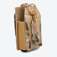 Pochette radio tactique, support radio universel, cordon élastique monté sur Molle pour talkie-walkie Motorola BaoFeng UV-5R BF-F8HP