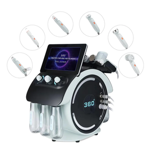 Portatile 6 in 1 getto di ossigeno intaglio acqua ringiovanimento del viso Hydro beuti cura della pelle di pulizia sbiancante macchina - Product Image 3
