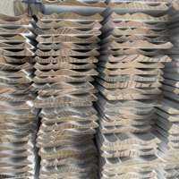 Moulures décoratives intérieures pour appartements, corniches pré-encollées à joint en doigt, moulures de finition, panneaux de plafond en bois pour hôtels