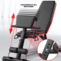 Banc de musculation réglable en gros pour la maison, équipement de gym, chaise romaine en métal avec corde de traction, banc de musculation à poids libre avec bande de résistance
