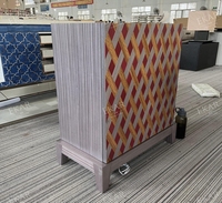 Buffet de designer sur mesure, mobilier haut de gamme pour projets d'aménagement intérieur, armoire buffet en placage pour villa de luxe et hôtel de charme