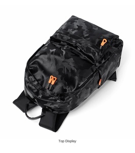Unisex Waterproof Laptop Pack Custom USB Interface PU Anti-Theft Feature Zipper Factory Wholesale Men's Business Travel - Product Image 5