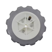 Chariot de kayak Yak Outdoors Pedal avec roues en aluminium de 7 pouces, pneus gonflables en PE, accessoires pour 1 personne