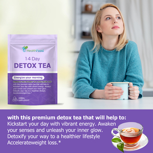 Té desintoxicante de 14 días directo de fábrica con té verde, acelera la quema de grasa, aumenta tu energía, desintoxica tu cuerpo, té suplementario a base de hierbas - Product Image 6