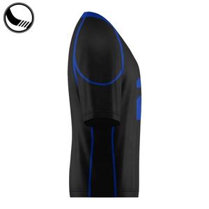 เสื้อลาครอสแขนสั้นพิมพ์ลายแบบรีดร้อนจากผู้ผลิตจีน BETHERIVAL  ผ้าโพลีเอสเตอร์ 100% แห้งเร็ว สำหรับทุกเพศ - Product Image 3