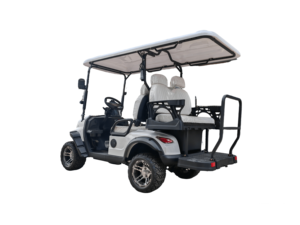 Voiturette de golf électrique semi-automatique commerciale 4 places, véhicule de tourisme, système 60V Zhejiang, charge en 6-8 heures, propulsion arrière - Product Image 3