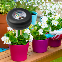Nouveau sol PH-mètre métal double sonde Mode capteur d'humidité détecteur jardin plante fleur légumes sol fertilité analyseur
