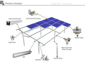 Pince de <span class=keywords><strong>fixation</strong></span> pour montage de panneaux solaires sur toit, pince en L et rail, pince d'angle droit, clips de <span class=keywords><strong>fixation</strong></span> réglables, pince de <span class=keywords><strong>fixation</strong></span> de tiroir - Product Image 5