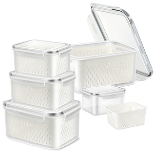 Panier De vidange De cuisine ShengBang Cesta De Drenaje récipient De nourriture végétale De cuisine polyvalent - Product Image 1