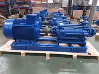 Pompe multistade robuste en acier inoxydable, en fonte, haute pression, grande capacité d'eau, pour applications marines et industrielles, électrique, de surface