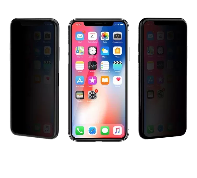 Anti-Spy & Anti-Glare Privacy Screen Protector 2.5D Tempered Glass for iPhone 16 15 14 13 12 11 Hardness 9H Scratch Resistant