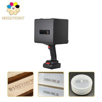 Impresora de Inyección de Tinta Estática Portátil Wiseprint K1 K2, Control Multi-idioma, Boquilla Desmontable, Impresora de Tubos con Posicionamiento Preciso