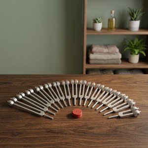 Juego de Diapasones de Órganos Humanos con Peso, Colección de 15 Piezas |   Terapia de Vibración - Product Image 1