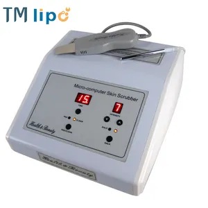 TM-504 专业皮肤洗涤器磨皮超声波剥皮美容机与电动酒吧为面部提升