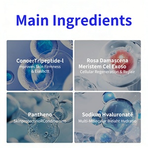 Crème Visage Anti-Rides Diminue les Rides Fines au Peptides de Cuivre Bleu GHK-Cu 1% & Exo, Crème Exo-Stem Cell GHK-Cu pour la Réparation Cutanée - Product Image 5