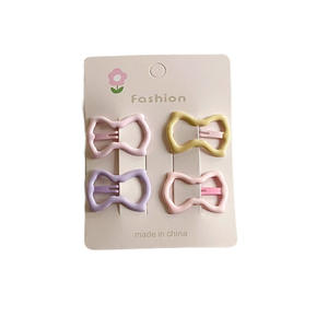 Clip BB en forma de estrella brillante de Color sólido a la moda, bonitos pasadores de Metal, horquillas, tocados brillantes para niños, primer cabello de seguridad - Product Image 6