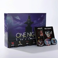 Édition anglaise du jeu de société en carton captivant One Night Ultimate Werewolf