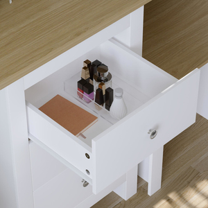Factory Direct <b>Dressing</b> <b>Table</b> <b>with</b> 3 Drawers and Stool, Makeup Mirror Vanity Set for Bedroom - Product Image 5